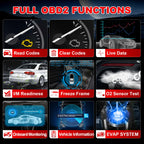 LAUNCH X431 CR300 OBD2 SCANNER CAN Auto Code Reader Diagnostic Tools I/M Engine Battery Tester Lifetime Free Update Car Mobile World