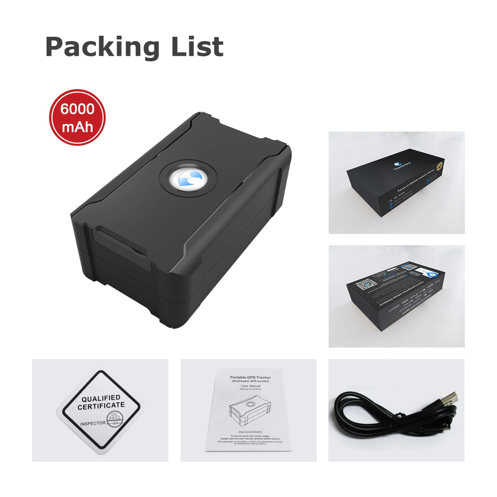 4G GPS Tracker Real-Time Car Locator Overtaking Alarm Route Playback Subscription Required CM World