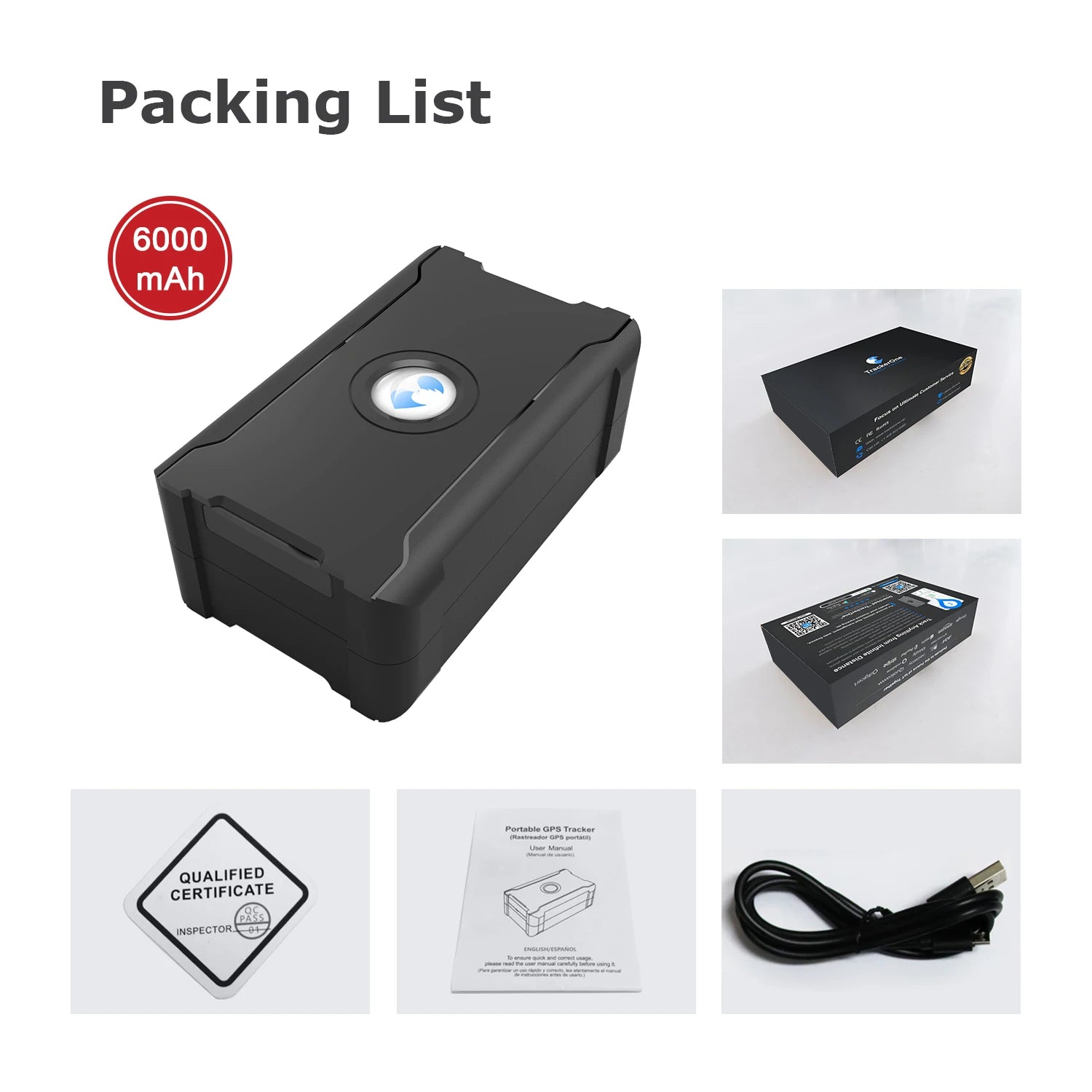 4G GPS Tracker Real-Time Car Locator Overtaking Alarm Route Playback Subscription Required CM World