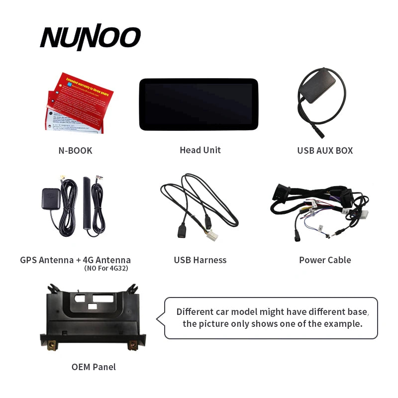 Android Auto Wireless CarPlay For Mercedes Benz C Class W205 GLC X253 V W446 Car Multimedia Navigation GPS DSP Qualcomm 680 CM World