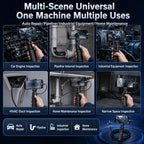 3.9mm 6.2mm 8.5mm 360° Articulating Borescope 1080P HD Steering Endoscope Camera For iPhone iOS Android Car Pipe Inspection