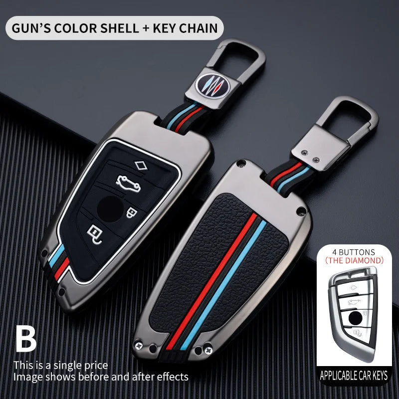 Car Key Case Cover for BMW X1 X3 X4 X5 F15 X6 F16 G30 7 Series G11 F48 F39 520 525 f30 118i 218i 320i Car Interior Accessories CM World