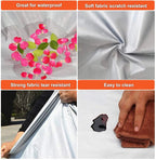 Kayme Silver Matte Car Cover Outdoor Waterproof Dust UV-Resistant With Lockable High-Quality Universal Auto Cover Fit For Telsa Car Mobile World