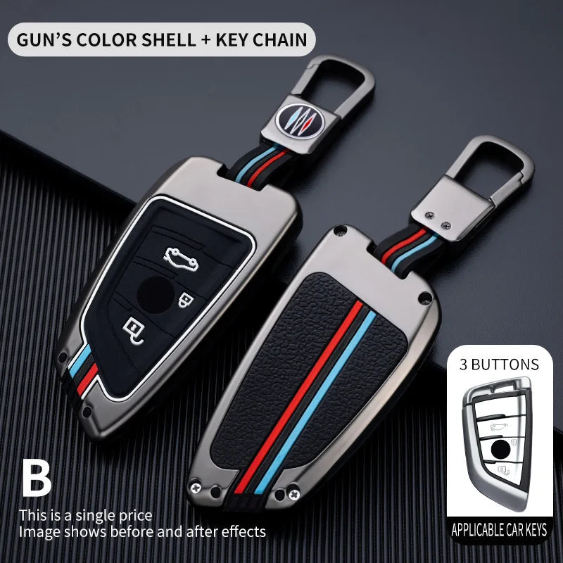 Car Key Case Cover for BMW X1 X3 X4 X5 F15 X6 F16 G30 7 Series G11 F48 F39 520 525 f30 118i 218i 320i Car Interior Accessories CM World