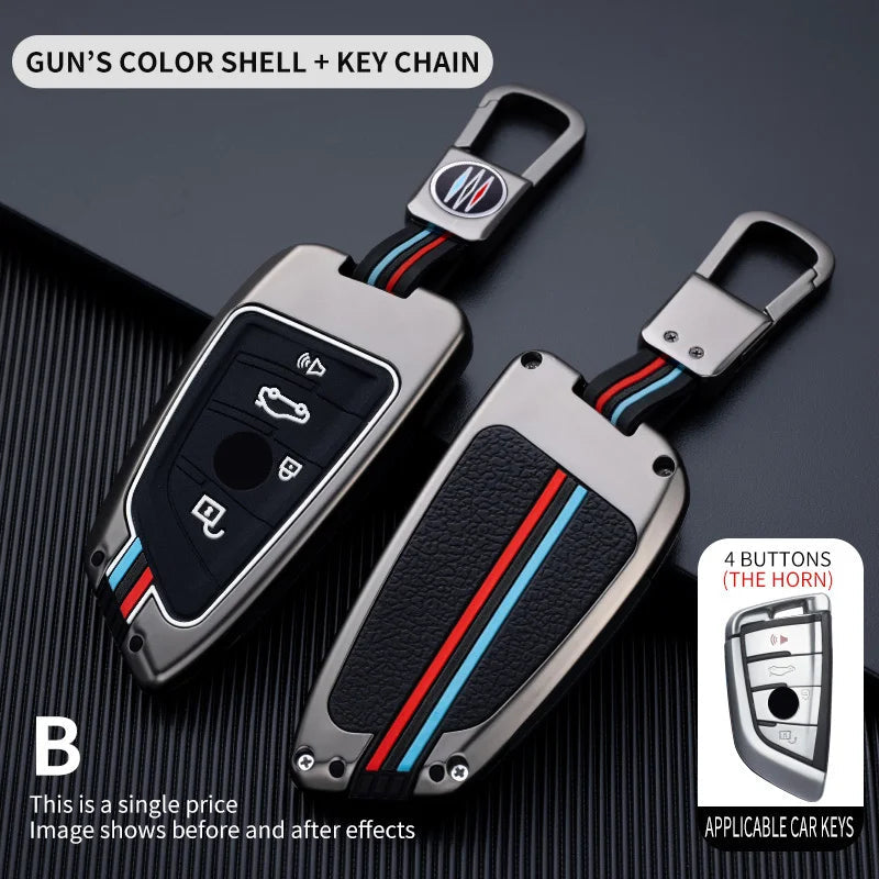 Car Key Case Cover for BMW X1 X3 X4 X5 F15 X6 F16 G30 7 Series G11 F48 F39 520 525 f30 118i 218i 320i Car Interior Accessories CM World