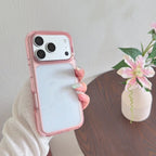 Korean Ins Candy Color Transparent Shockproof Phone Case for iPhone 18 Pro Max 16 Max 15 16 17 18 Pro Cover Simple Fashion Cases