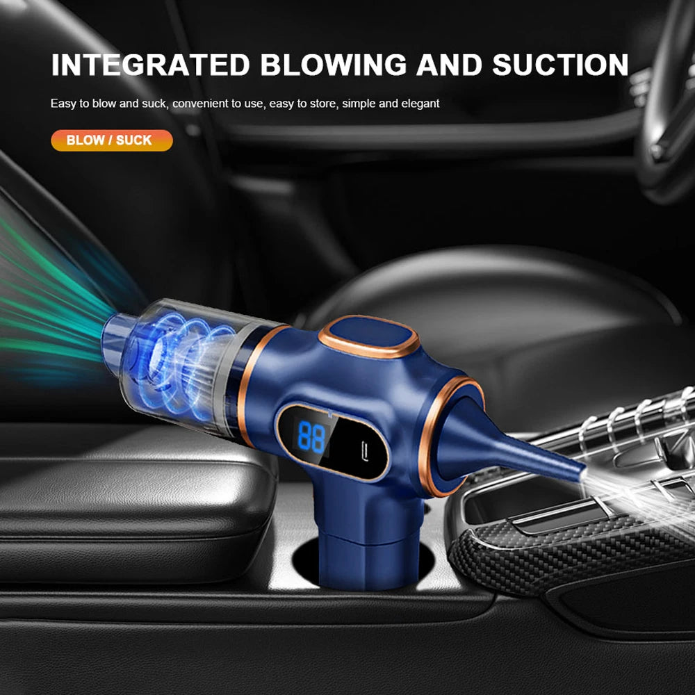 980000PA Mini Car Vacuum Cleaner Wireless Powerful Auto Vacuum Cleaner Handheld Portable Cleaning Machine For Suzuki All Models