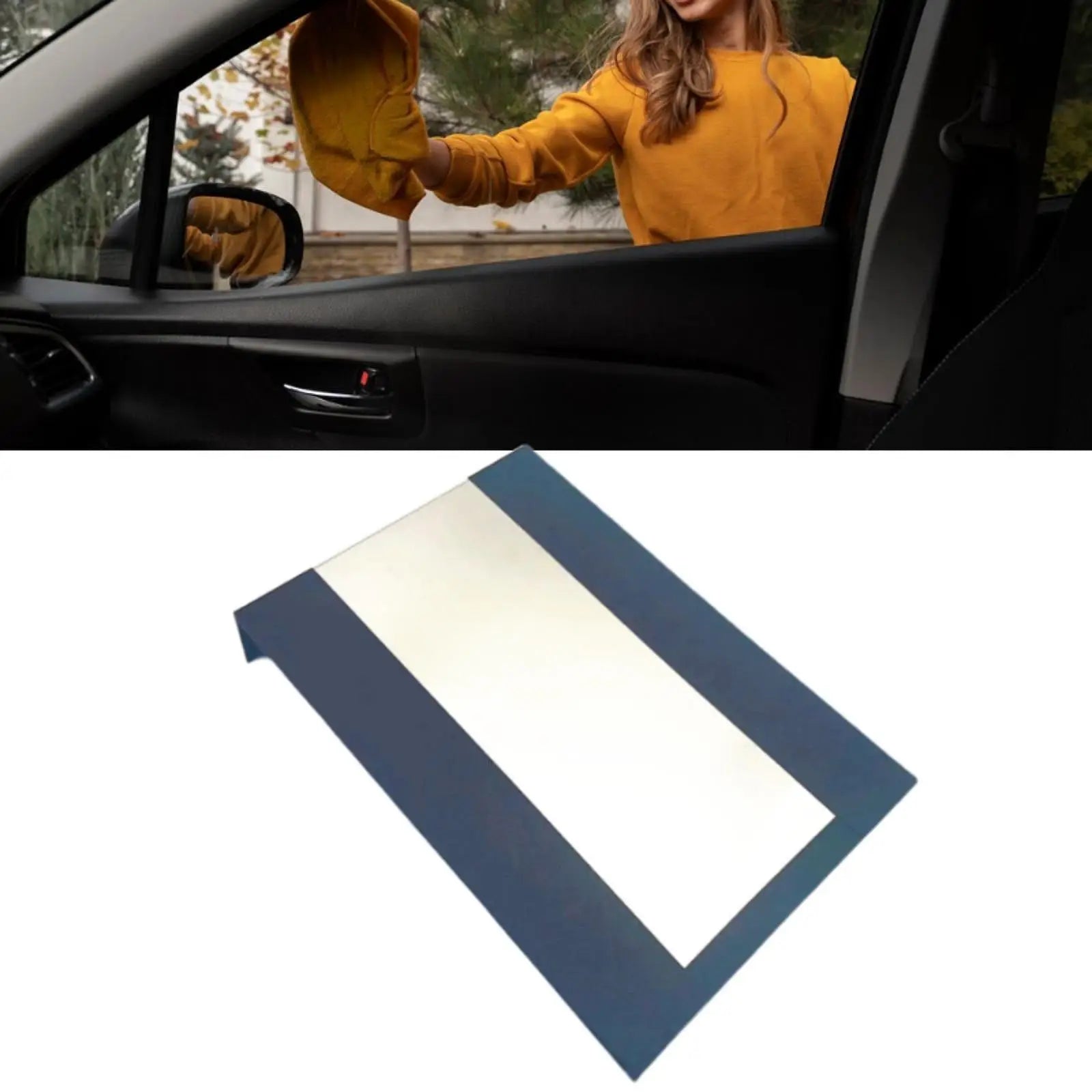 DIY Paintless Removal Car Window Glass Repair Convenient Car Dents Repair Metal Plate Accessories Paint Dents Repair Tool CM World