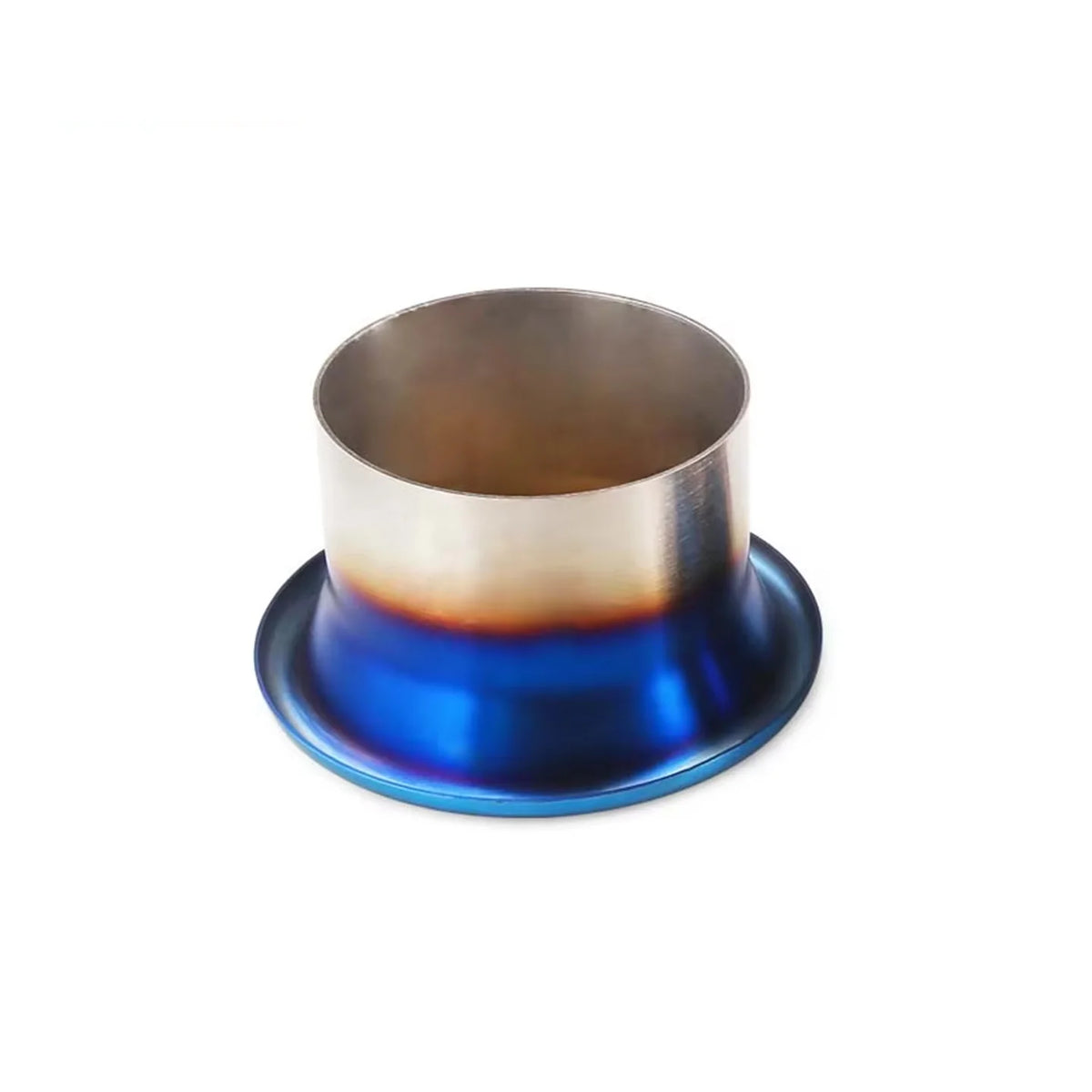 Stainless Steel Blue End Cold Air Intake System Velocity Stack Kit 3'' 3.5'' 4'' Turbo Horn Funnel Kit