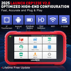LAUNCH X431 CRP123E V3.0 OBD2 Scanner ENG ABS Airbag SRS AT Auto Diagnostic Tool 7 Reset Code Reader Automotive tools PK CRP123 Car Mobile World