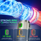 SZUK Car Vacuum Cleaner 985000PA High Power Wireless Car Cleaner Cleaning Machine Powerful Portable HandHeld Mini Vacuum Cleaner CM World