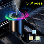 Car Diffuser Fragrance Smart Aroma Air Aromatherapy Humidifier Freshener Rechargeable Interior Accessories Perfume Oil Mounted CM World