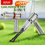 SZUK New 18000Pa Car Vacuum Cleaner Wireless Handheld Cleaner Mini Cleaning Machine Strong Powerful Portable Vacuum Cleaner Car CM World