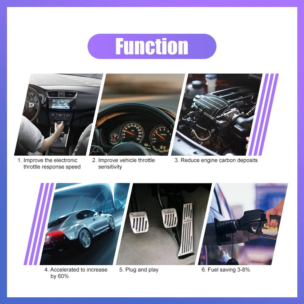 Car Electronic Throttle Controller Racing Accelerator Potent Booster For VW SKODA SEAT AUDI Porsche (B) Tuning Parts Accessory