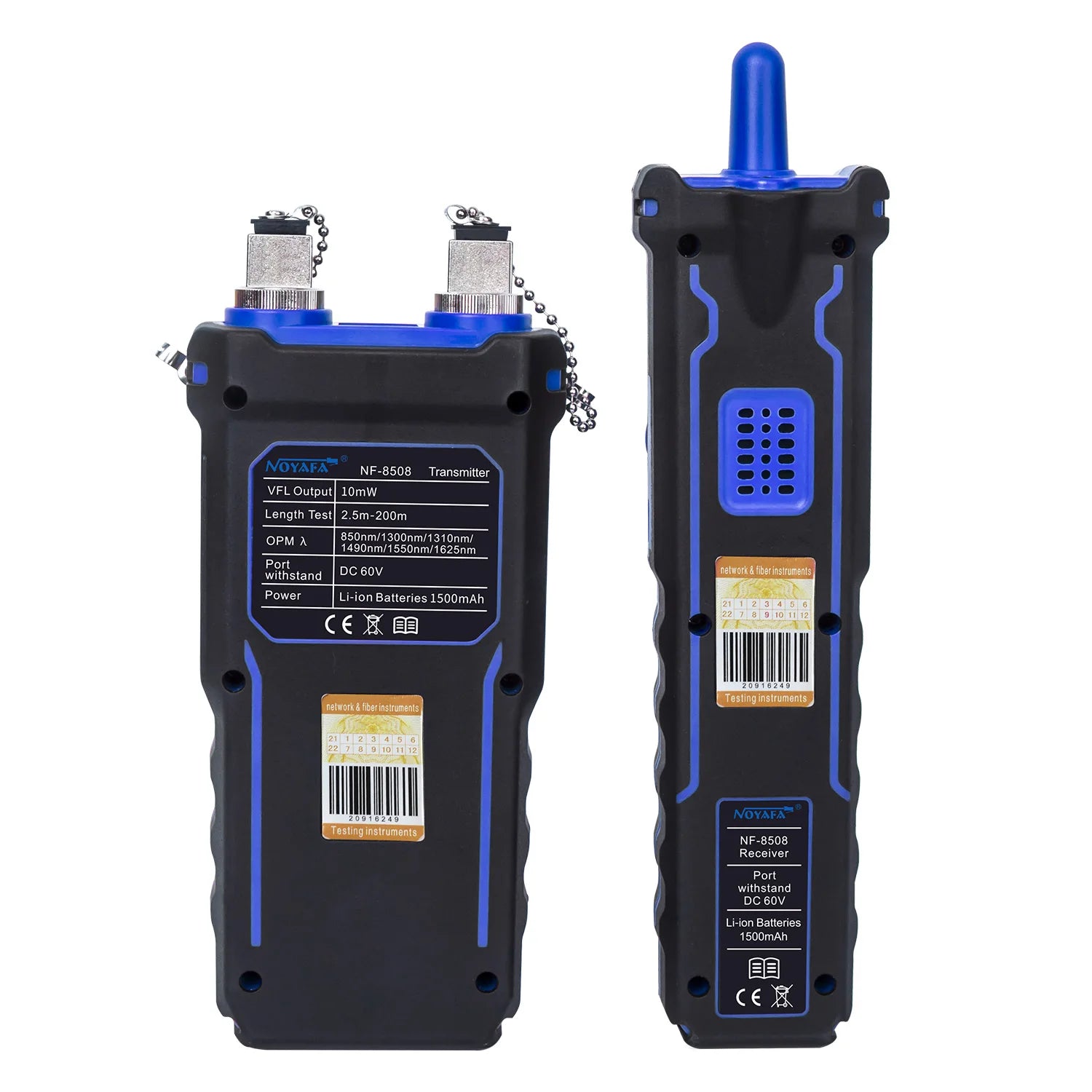 NOYAFA NF-8508 Network Cable Tester LCD Digital Rechargeable Network Line Finder Wire Tracker PoE Checker Optical Wire Meter CM World