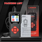 LAUNCH X431 CR300 OBD2 SCANNER CAN Auto Code Reader Diagnostic Tools I/M Engine Battery Tester Lifetime Free Update Car Mobile World