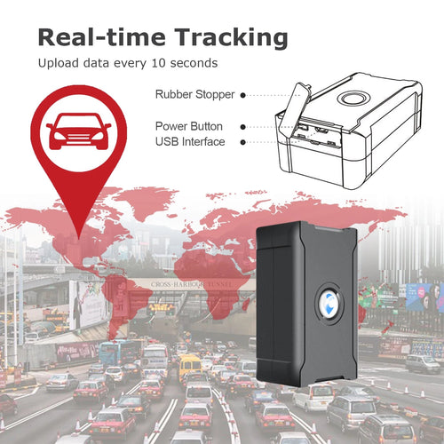 4G GPS Tracker Real-Time Car Locator Overtaking Alarm Route Playback Subscription Required CM World