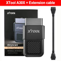 XTOOL A30X Bluetooth Scanner With Extension cable Bi-directional OBD2 Code Reader 26+ Function Over 5000 Car Free Update PK A30M