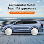 SEAMETAL Full Wrapped Car Wheel Tire Cover 29-32in Tyre Protection Cover Spare Tire Storage Bag Universal for RV/Sedan/Truck/Suv CM World