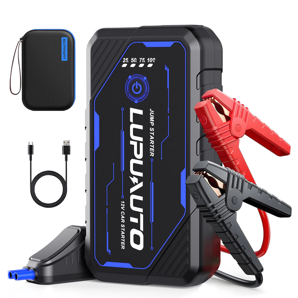 4000A Car Portable 12V Jump Starter Power Bank 12V Auto Battery Charger Booster Starting Device