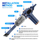 Car Vacuum Cleaner Wireless Handheld Mini Super Strong Suction Ultra-long-life Battery Portable Vacuum Cleaning For Mazda 6 GG