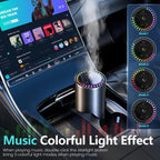 Car Diffuser Fragrance Smart Aroma Air Aromatherapy Humidifier Freshener Rechargeable Interior Accessories Perfume Oil Mounted CM World