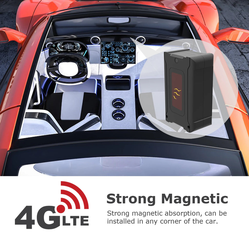 4G GPS Tracker Real-Time Car Locator Overtaking Alarm Route Playback Subscription Required CM World