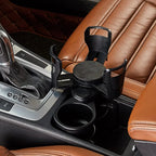 Car Cup Holder Extension Adapter Multi-Functional Cup Holder Upgraded Base More Stable and Less Prone to Spills CM World