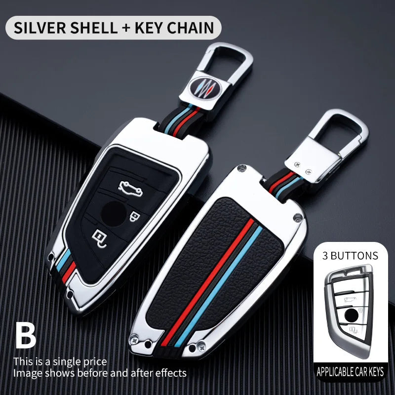 Car Key Case Cover for BMW X1 X3 X4 X5 F15 X6 F16 G30 7 Series G11 F48 F39 520 525 f30 118i 218i 320i Car Interior Accessories CM World