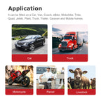 4G GPS Tracker Real-Time Car Locator Overtaking Alarm Route Playback Subscription Required CM World