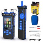 NOYAFA NF-8508 Network Cable Tester LCD Digital Rechargeable Network Line Finder Wire Tracker PoE Checker Optical Wire Meter CM World