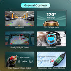 GreenYi Golden Lens Car Rear View Camera 170° Full HD Night Vision Reverse AHD Fisheye Vehicle Parking Camera CM World