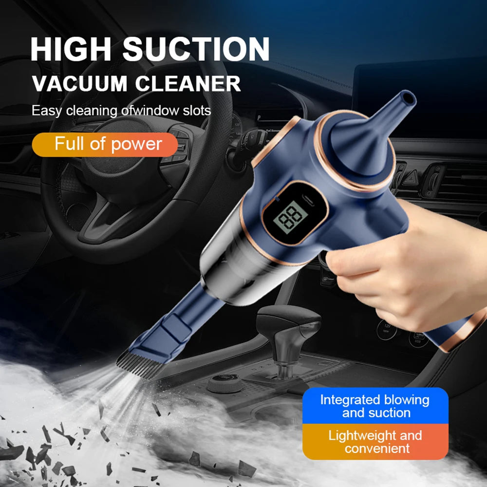 Car Vacuum Cleaner Wireless Handheld Mini Super Strong Suction Ultra-long-life Battery Portable Vacuum Cleaning For Mazda 6 GG