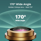 GreenYi Golden Lens Car Rear View Camera 170° Full HD Night Vision Reverse AHD Fisheye Vehicle Parking Camera CM World