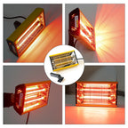 2000W Infrared Paint Curing Lamp Handheld Shortwave Infrared Heating Lamp Car Body Repair Paint Dryer CM World