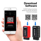 ELM327 WiFi Bluetooth V1.5 PIC18F25K80 Chip OBDII Diagnostic Tool ELM 327 ICAR2 OBDSCAN OBD2 Code Reader Scanner Car Accessories Car Mobile World