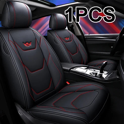 Leather Car Seat Covers for Hyundai Getz Accent 2008 Santa Fe Tucson Elantra Creta Veloster Grand i10 ioniq i10 Seat Protector