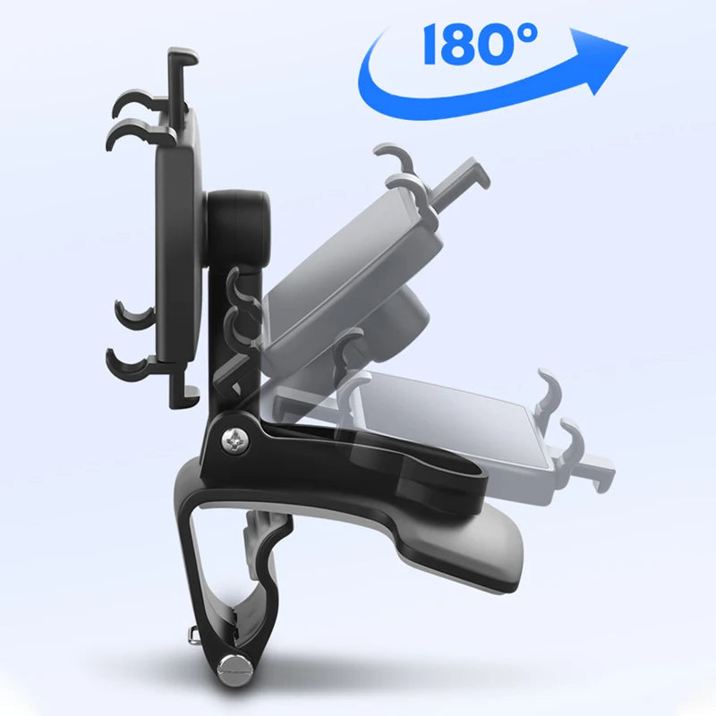 360 Degrees Car Phone Holder Universal Smartphone Stands Car Rack Dashboard Support for Auto Grip Mobile Phone Fixed Bracket CM World