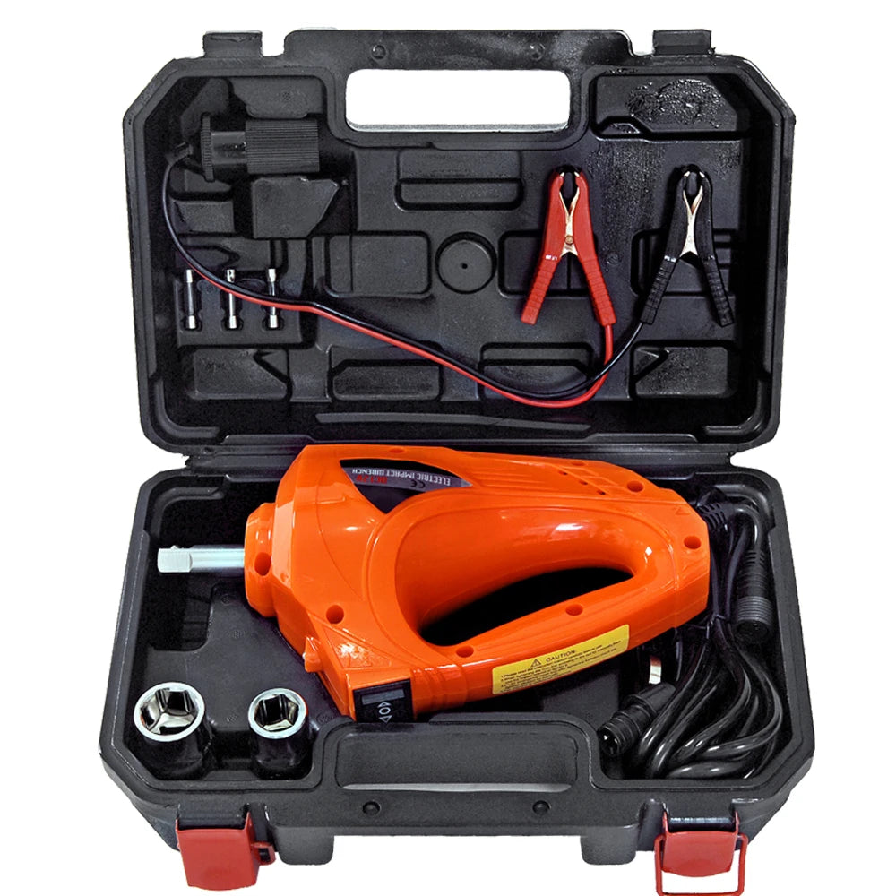 Electric Wrench 1/2 Inch 480N 12V Impact Wrench For Remooving Car Tire Auto Tyre Demount Tools Automotive Repair Tool QZ008 CM World