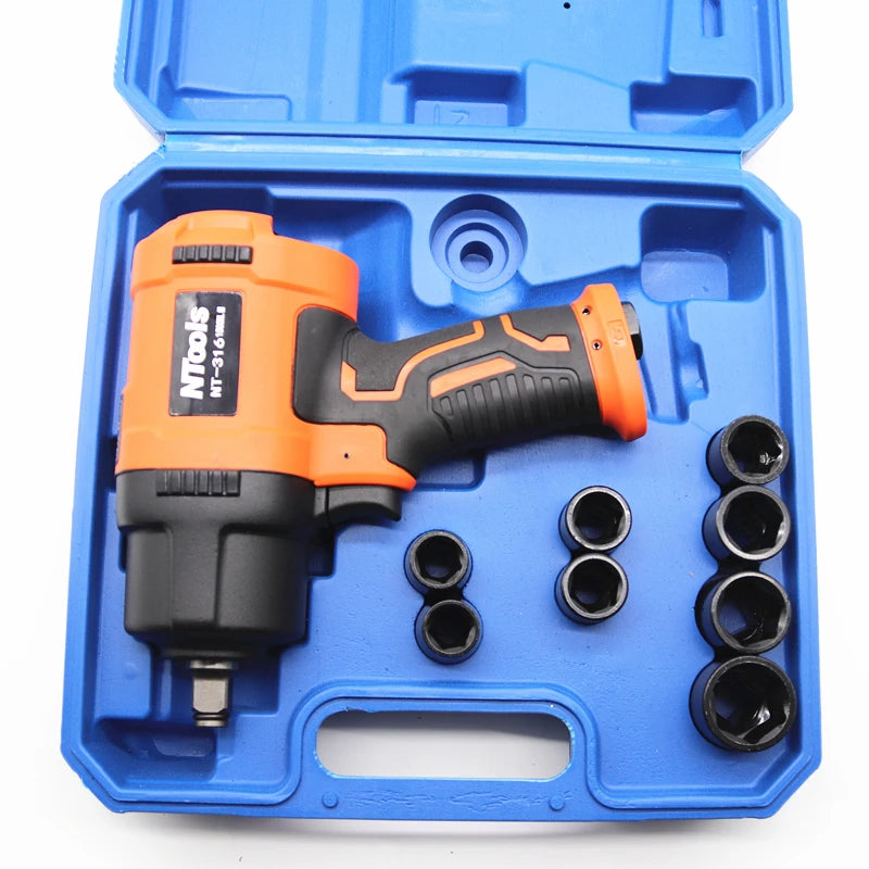 1500 NM Impact Pneumatic Wrench,Professional Auto Repair Pneumatic Tools,Spanners Air Tools Air Pneumatic Wrench CM World