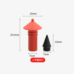180Pcs Universal Mushroom Shaped Tubeless Tire Repair Insert Sockets Plugs Red Black 7mm 8mm Tire Repair Rubber Bullet for Car CM World