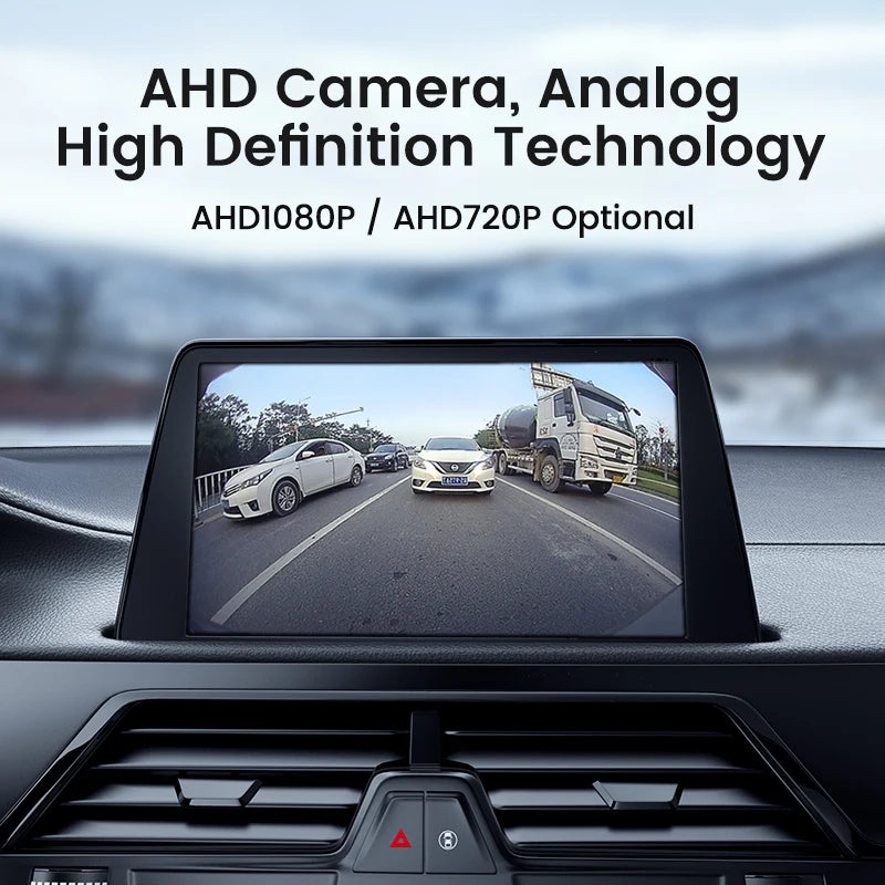 GreenYi Golden Lens Car Rear View Camera 170° Full HD Night Vision Reverse AHD Fisheye Vehicle Parking Camera CM World