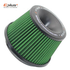 EPLUS Car Filters Air Intake System High Flow Filtre A Air Voiture Universal Connecting Base Red Green 3inch 76mm Automobiles CM World