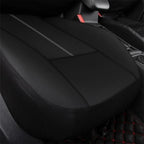 Universal Car Seat Cover Protector PU Leather Front & Rear Seat Back Cushion Pad Mat Backrest for Auto Interior Truck SUV Sedan