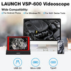 Launch VSP-600 Inspection Camera Videoscope 5.5MM VSP600 Borescope For Viewing&Capturing Video&Images of Hard-to-reach for x431 CM World