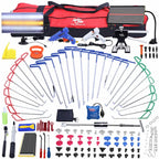 PDR Car Dent Repair Tools Kit LED Line Board Crowbars Rubber Hammer Pump Wedge Dent Removal Lifter Induction Heater Hand Tool Ki