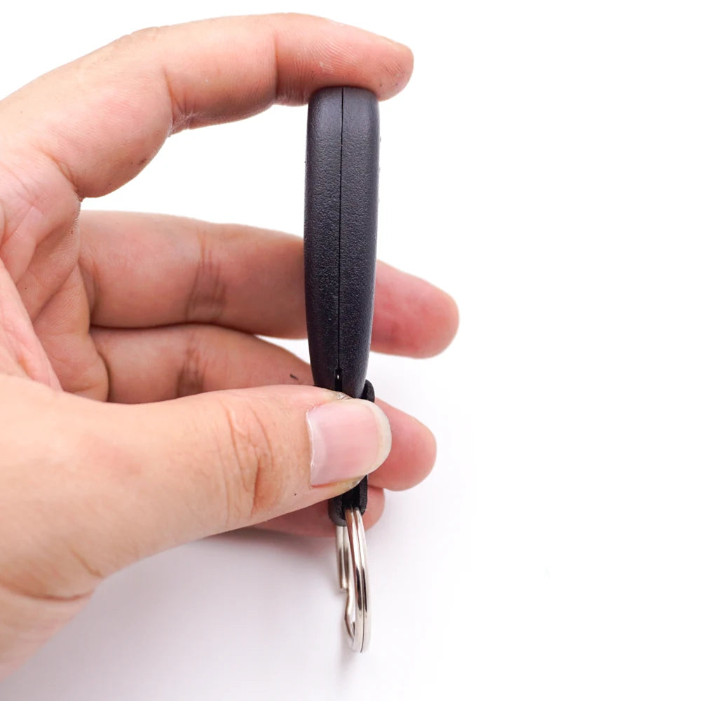 Xinyuexin Remote Control Car Key Shell for Hyundai Elantra Santafe Terracan 1 Button Keyless Entry Smart Key Cover Case Keychain