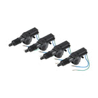 Car Lock Door Remote Control Keyless Entry System Locking Kit with 4 Door Lock Actuator Universal 12V CM World