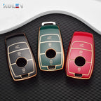Fashion TPU Car Remote Key Case Cover Shell For Mercedes Benz A C E S G Class GLC CLE CLA GLB GLS W177 W205 W213 W222 X167 AMG CM World