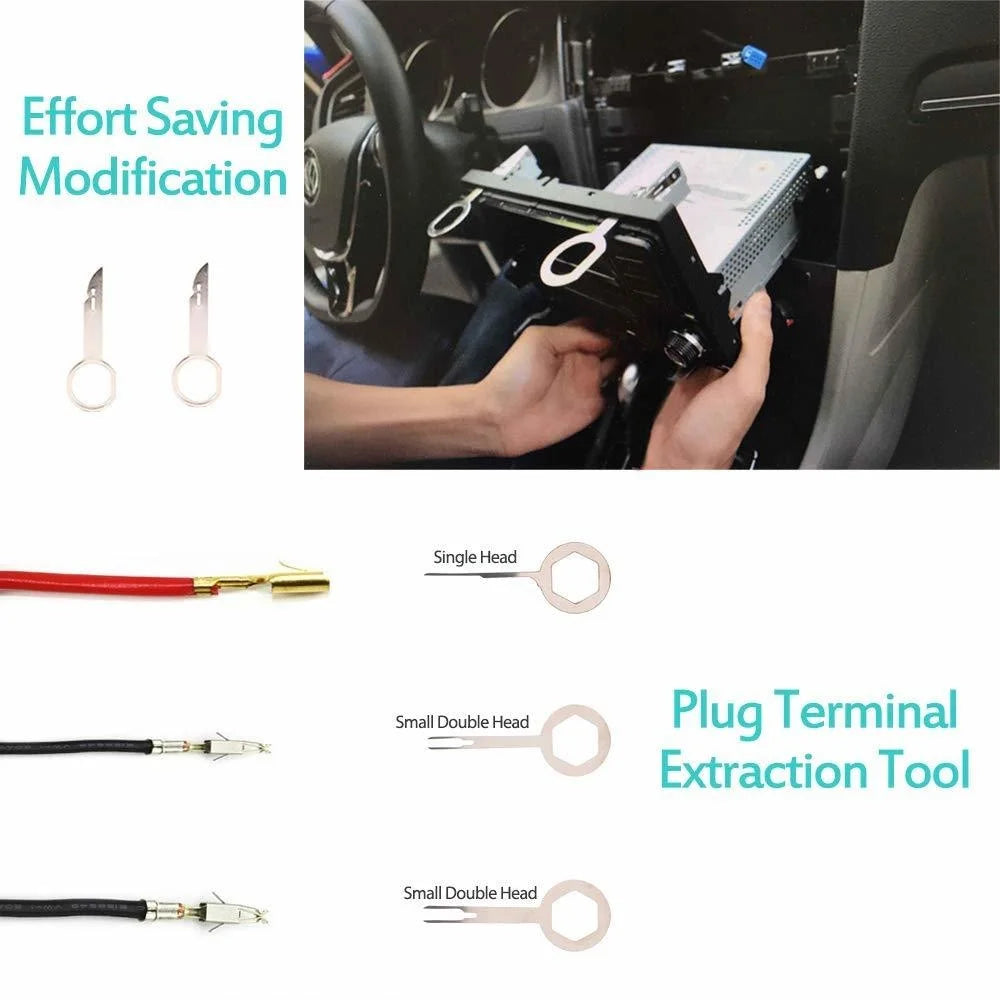 Car tools Car Interior Disassembly kit plastic trim removal tool car clips puller diy Panel Tools for auto trim puller set CM World